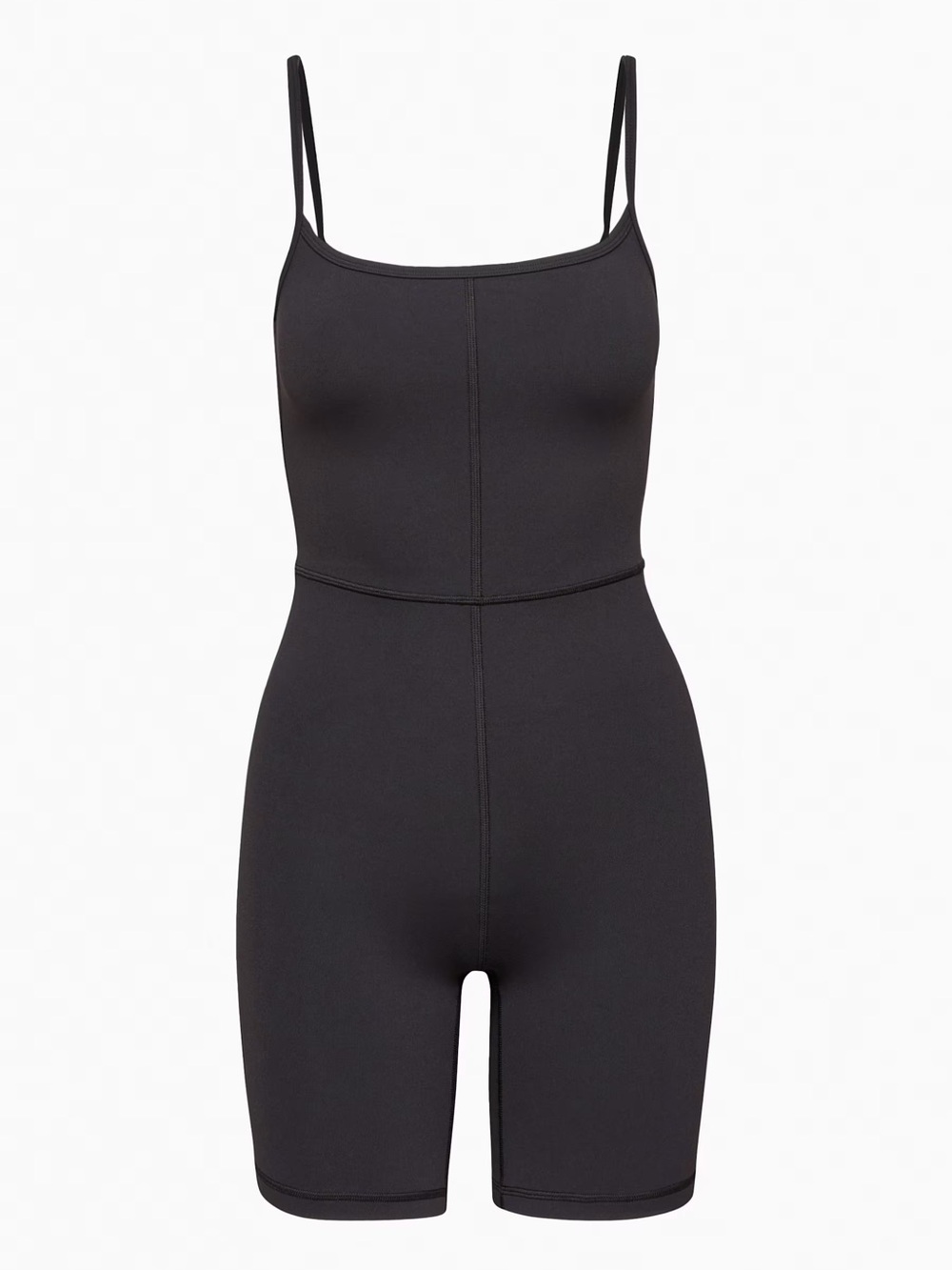 Aritzia Wilfred Free Divinity Freestyle 7" Romper Black